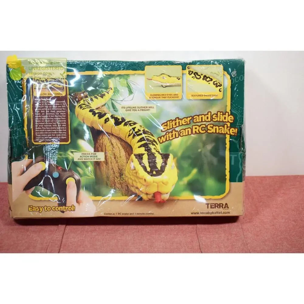 TERRA by Battat Giant Anaconda Remote Control Snake